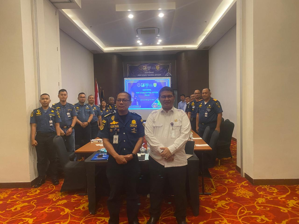 KEMENHUB KEMBALI MELAKSANAKAN MENTORING PEJABAT PEMERIKSA KELAIKLAUTAN DAN KEAMANAN KAPAL ASING (PSCO)