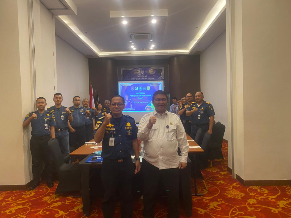 KEMENHUB KEMBALI MELAKSANAKAN MENTORING PEJABAT PEMERIKSA KELAIKLAUTAN DAN KEAMANAN KAPAL ASING (PSCO)