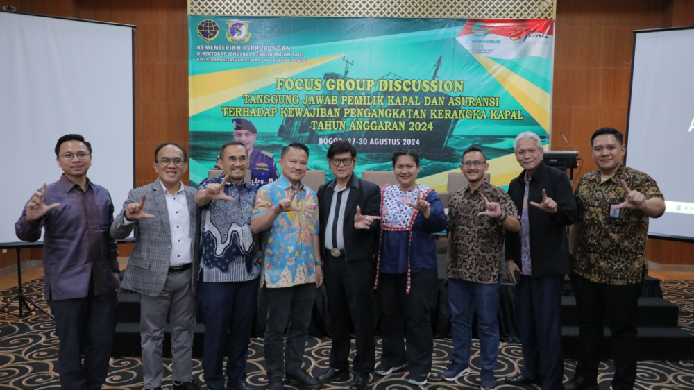 DITJEN HUBLA BAHAS ATURAN KEWAJIBAN PENGANGKATAN KERANGKA KAPAL GUNA KESELAMATAN PELAYARAN