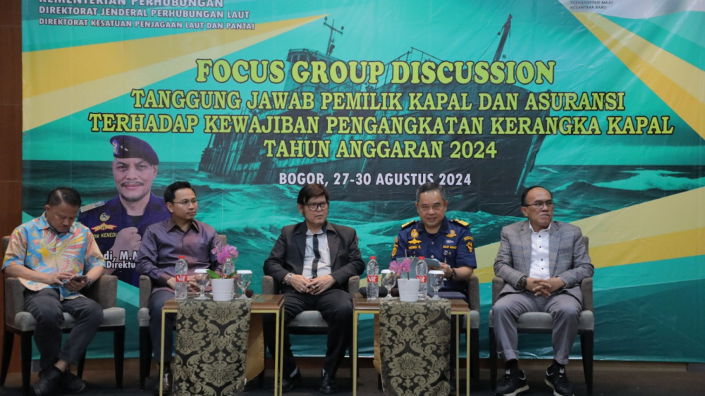 DITJEN HUBLA BAHAS ATURAN KEWAJIBAN PENGANGKATAN KERANGKA KAPAL GUNA KESELAMATAN PELAYARAN