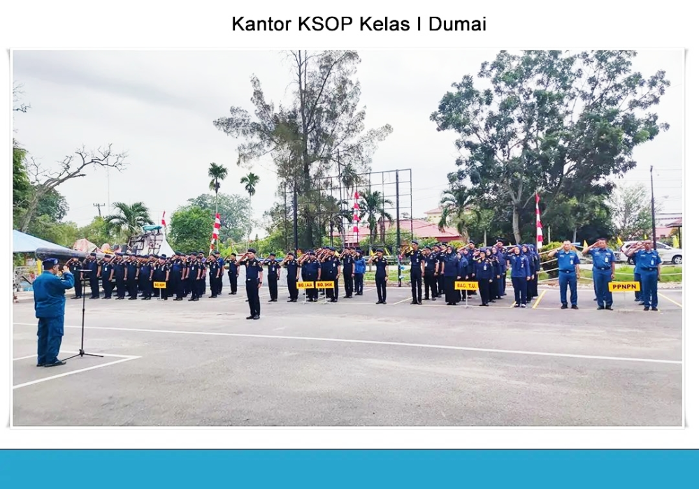 APEL PAGI KANTOR KSOP KELAS I DUMAI