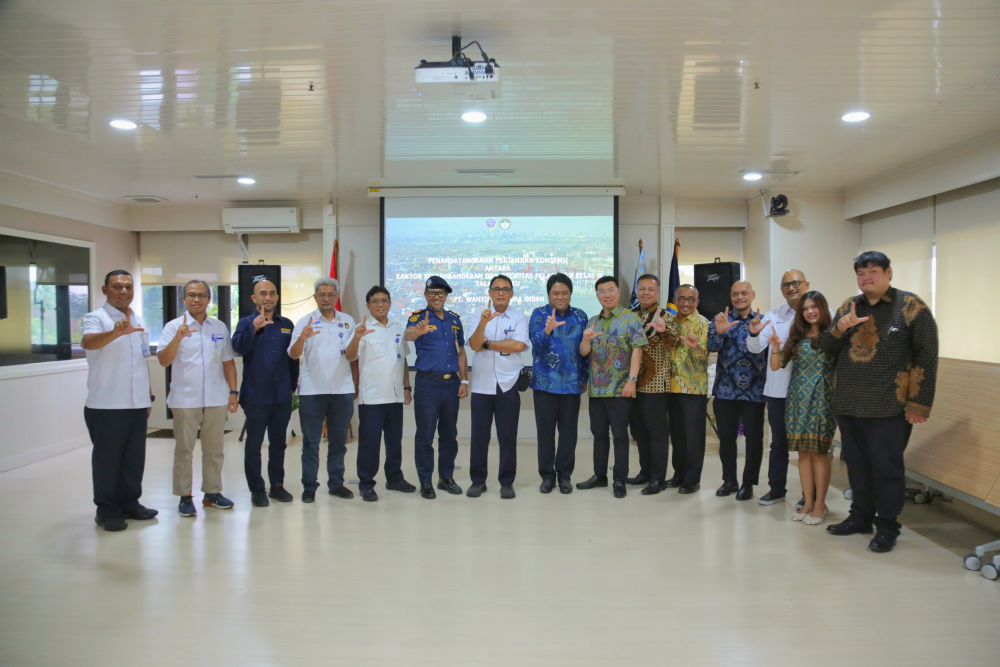 KEMENHUB BERIKAN HAK KONSESI PENGUSAHAAN JASA KEPELABUHANAN PELABUHAN TALANG DUKU KEPADA PT WAHYU SAMUDRA INDAH
