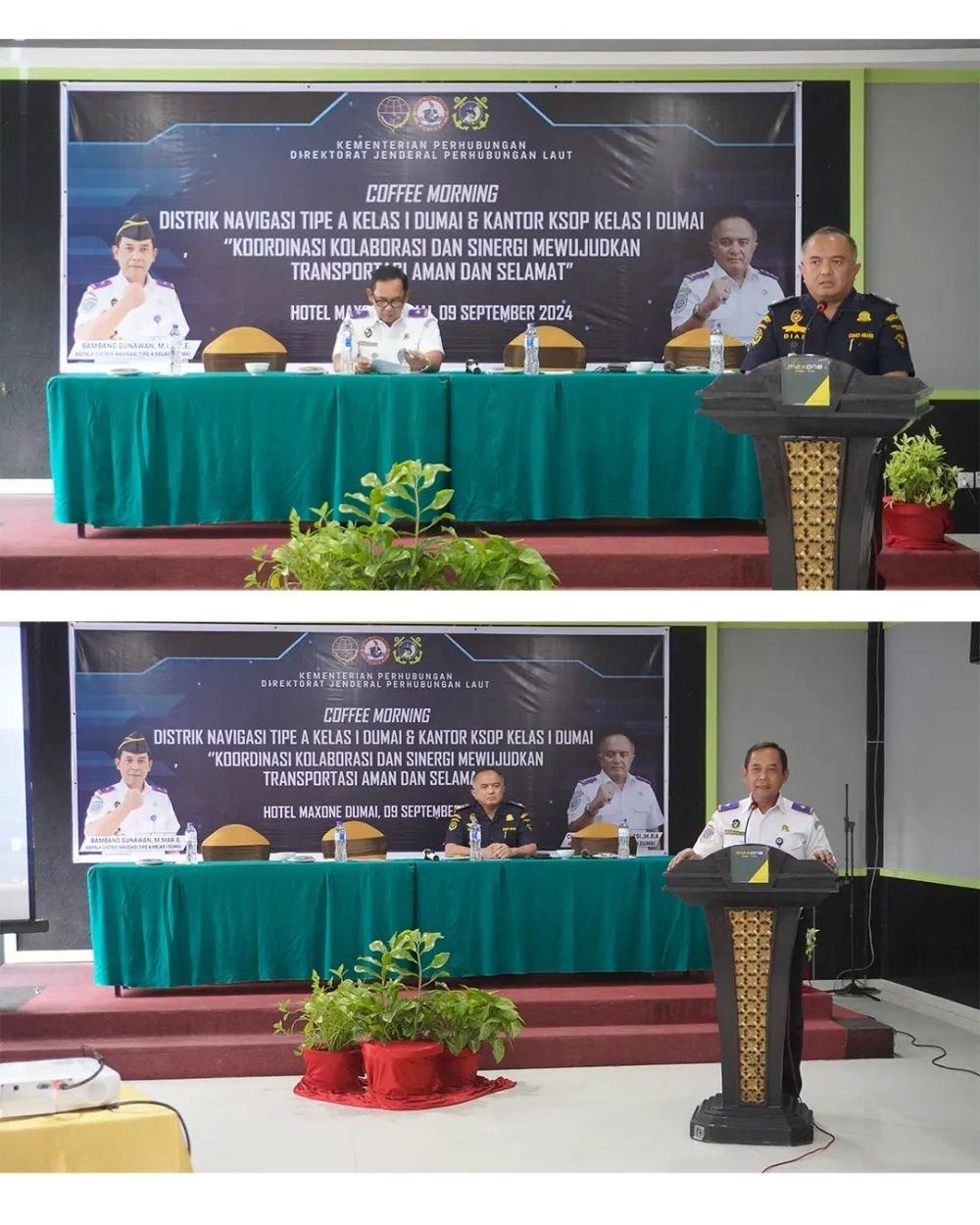 COFFEE MORNING DISTRIK NAVIGASI TYPE A KELAS I DUMAI DAN KANTOR KSOP KELAS I DUMAI