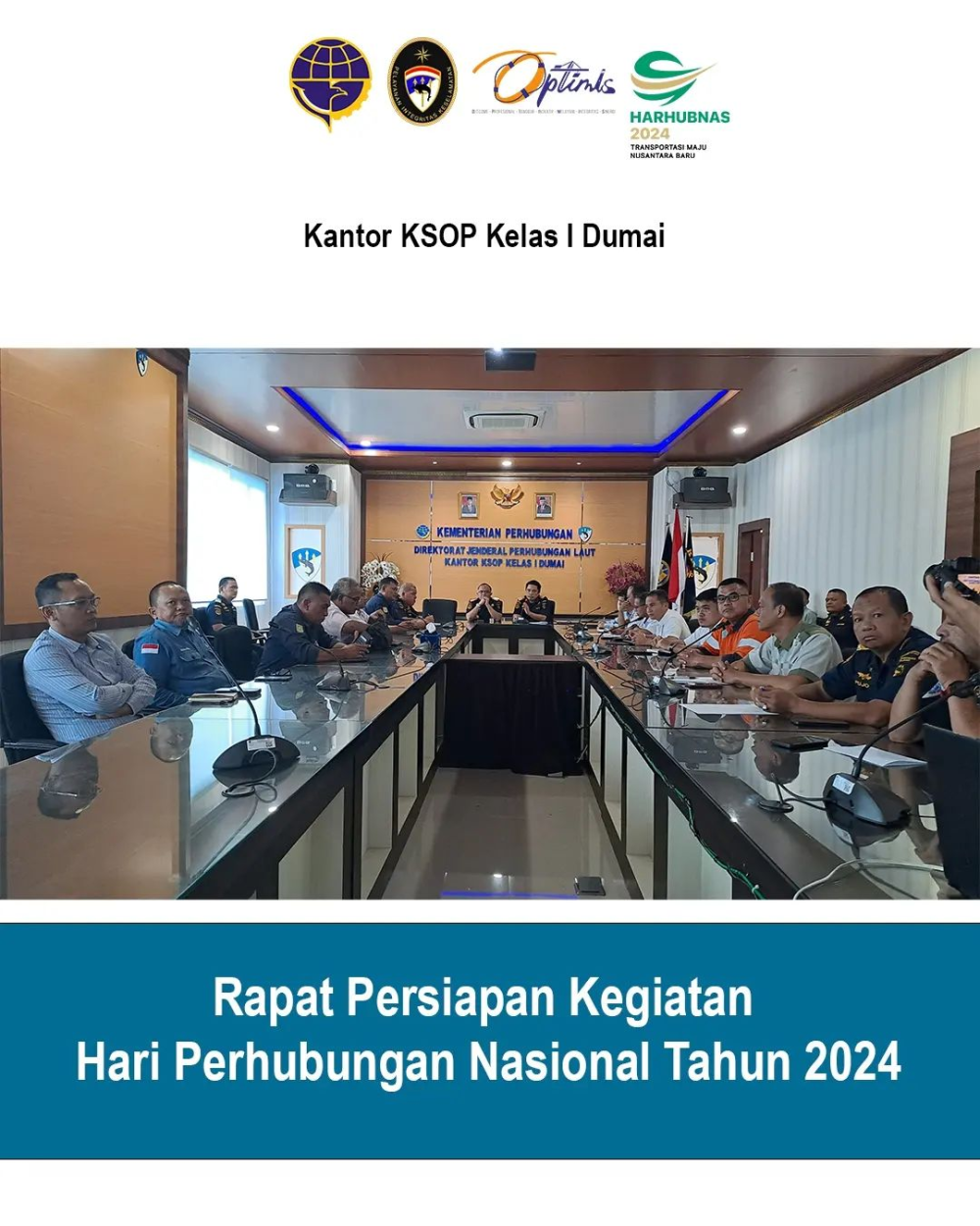 RAPAT PERSIAPAN KEGIATAN HARHUBNAS 2024
