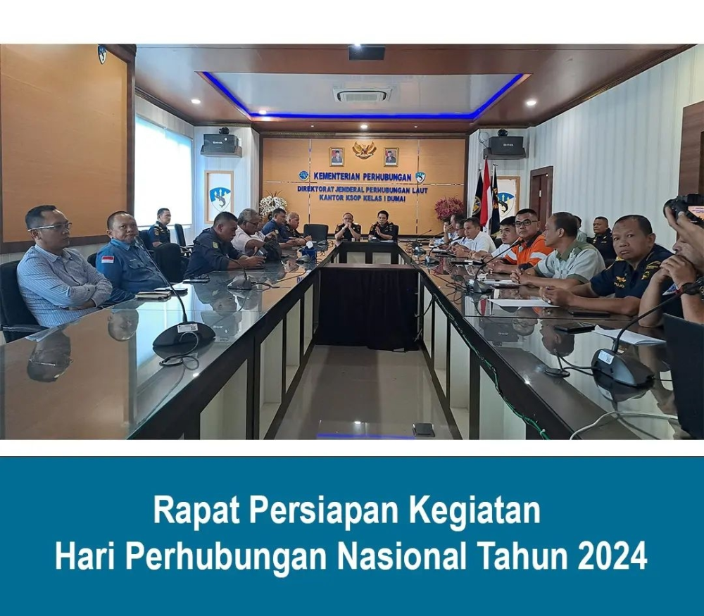 RAPAT PERSIAPAN KEGIATAN HARHUBNAS 2024
