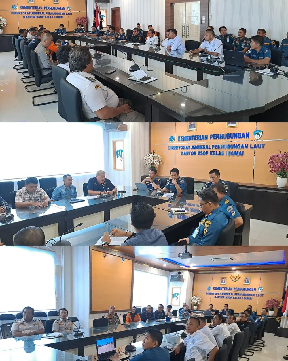 RAPAT PERSIAPAN KEGIATAN BERSIH PANTAI DALAM RANGKA MEMPERINGATI HARHUBNAS 2024
