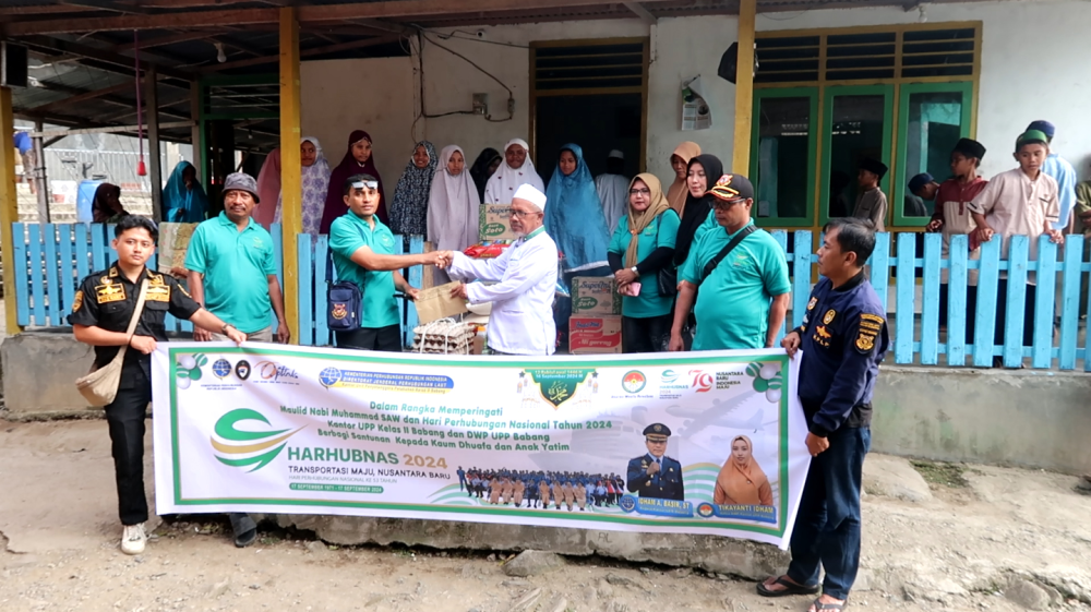 GIAT BAKTI SOSIAL DALAM RANGKA HARHUBNAS 2024