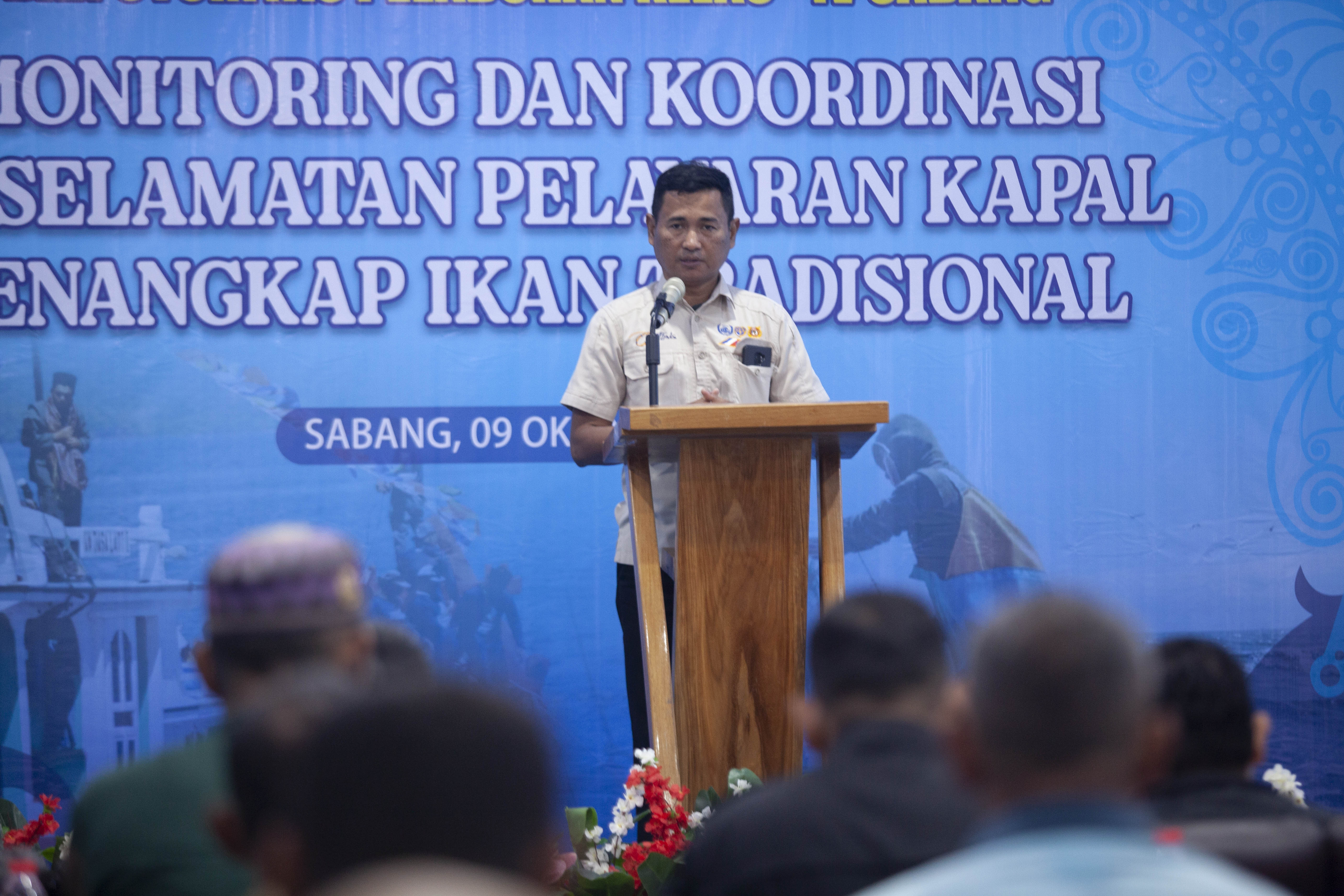 Perkuat Keselamatan Pelayaran, KSOP Sabang Gelar Monitoring dan Koordinasi Bersama Nelayan