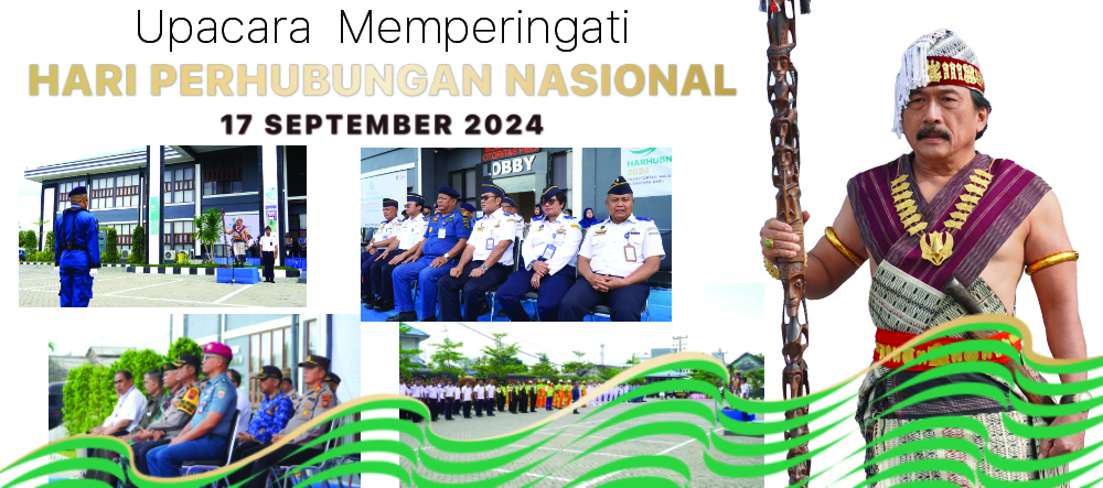 Upacara Peringatan Hari Perhubungan Nasional Tahun 2024.