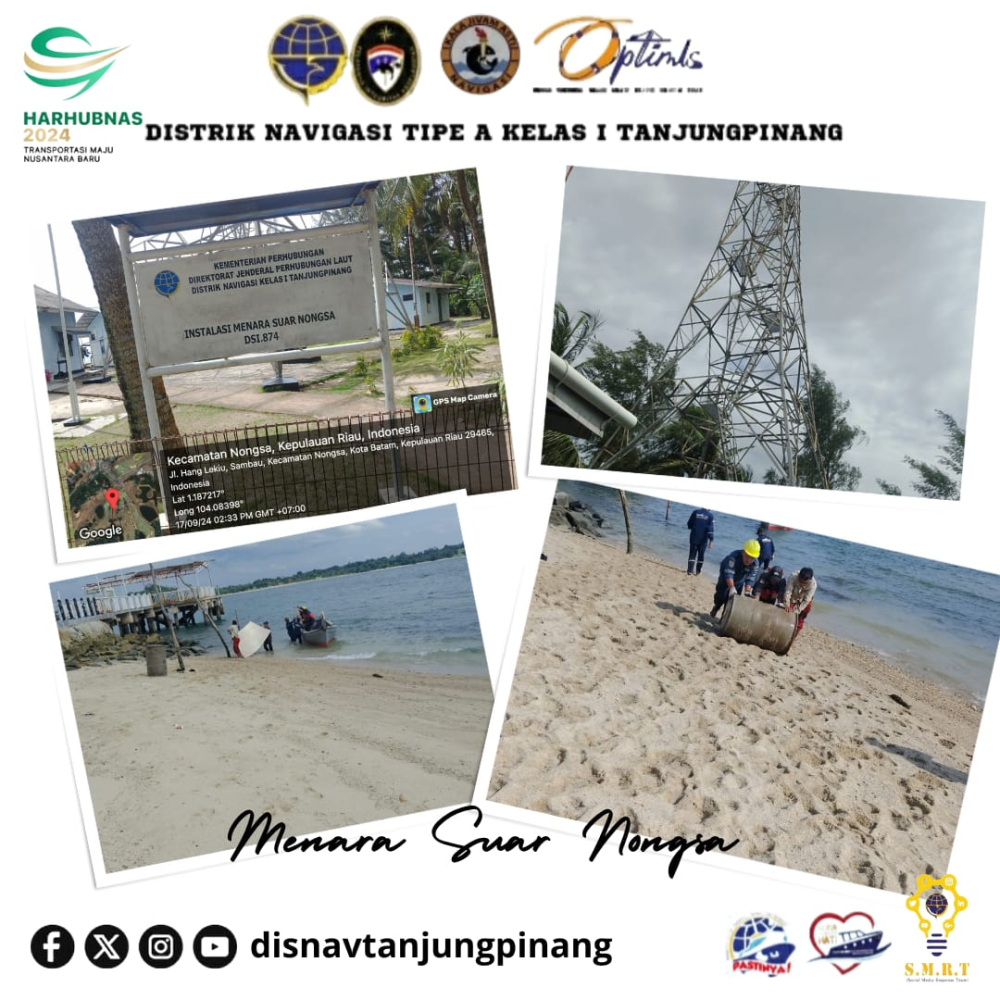 Aplousing ke Menara Suar Nongsa
