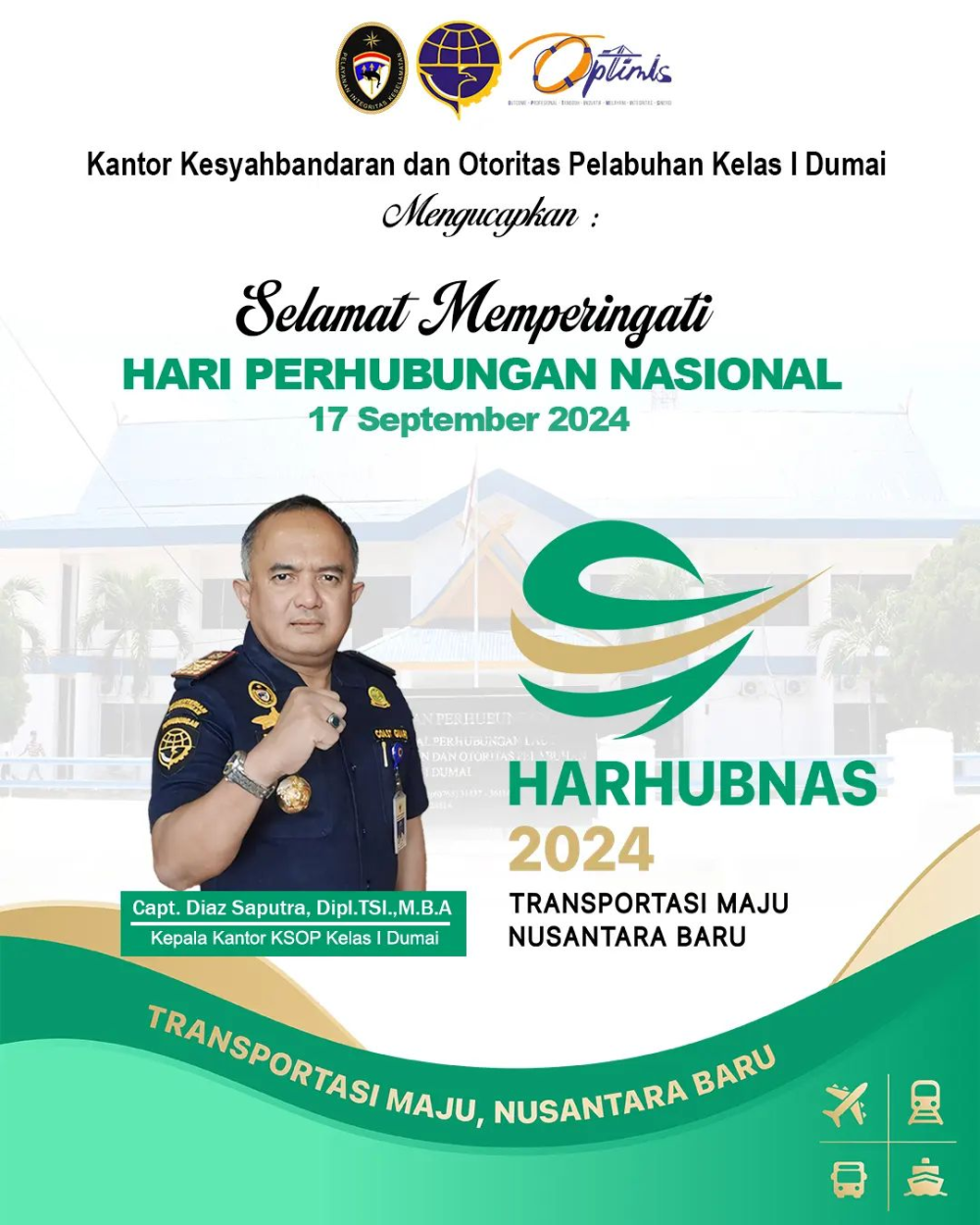 Selamat memperingati Hari Perhubungan Nasional