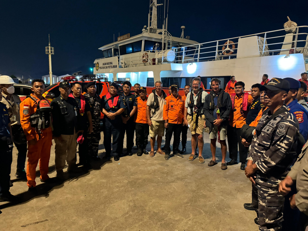 Operasi Medivac Evakuasi ABK Kapal MY. Water Music 2BVU5 di Perairan Merak Banten.