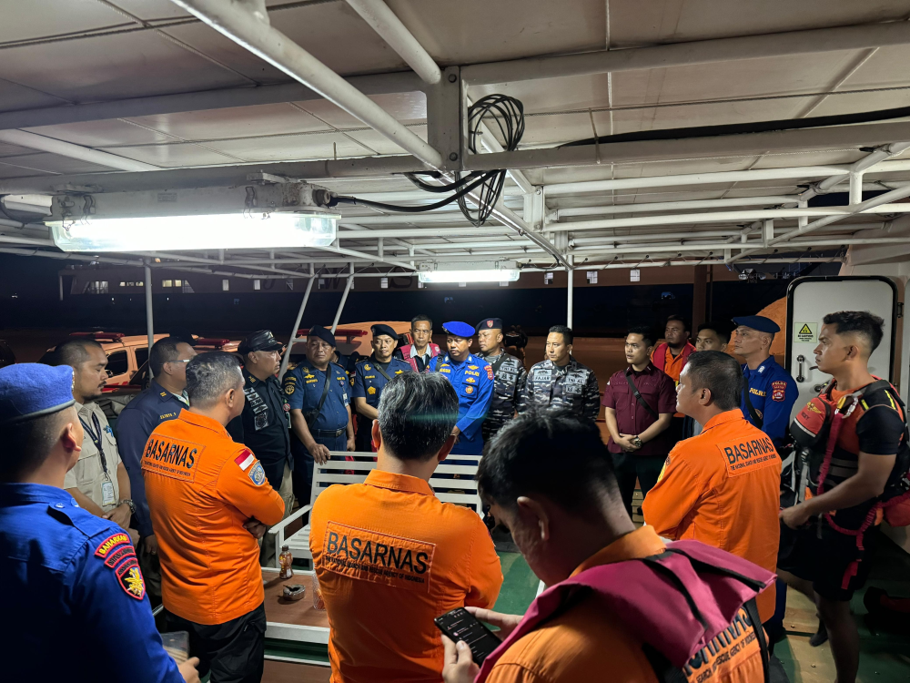 Operasi Medivac Evakuasi ABK Kapal MY. Water Music 2BVU5 di Perairan Merak Banten.