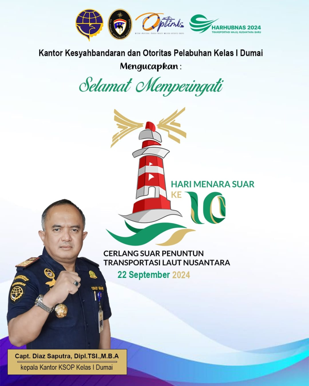 SELAMAT MEMPERINGATI HARI MANARA SUAR