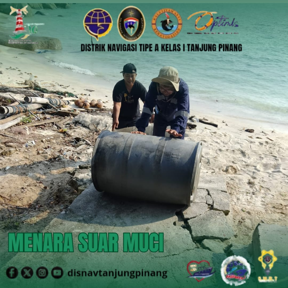 Kegiatan Aplousing Tim Armada KN.Jadayat di Menara Suar Muci