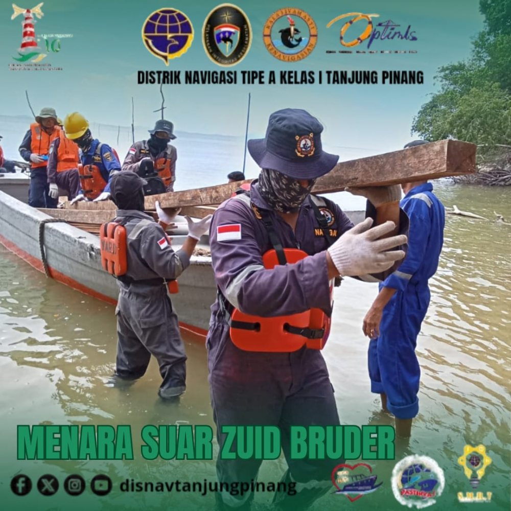 Kegiatan Aplousing Tim Armada KN.Jadayat di Menara Suar Muci