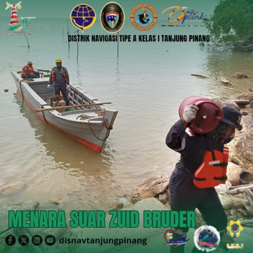 Kegiatan Aplousing Tim Armada KN.Jadayat di Menara Suar Muci
