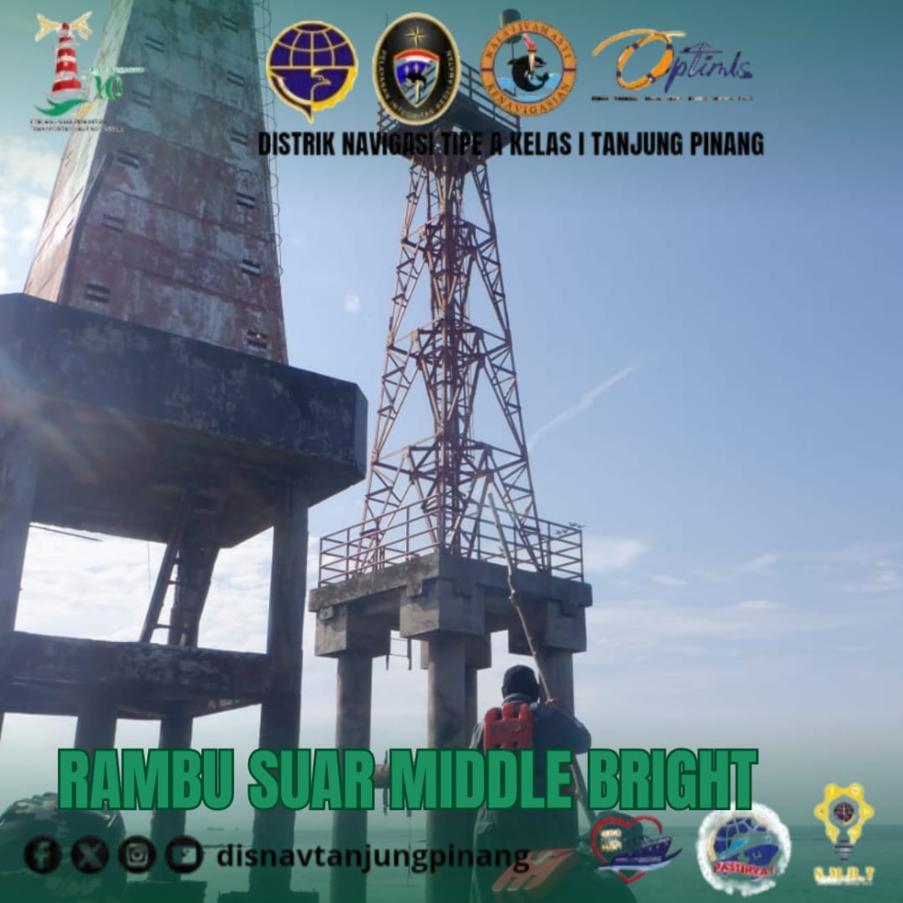Perawatan Rambu Suar Middle Bright DSI. 890