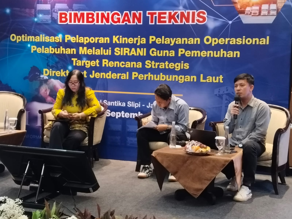 DITJEN HUBLA OPTIMALKAN PELAPORAN KINERJA PELAYANAN OPERASIONAL PELABUHAN MELALUI APLIKASI SIRANI