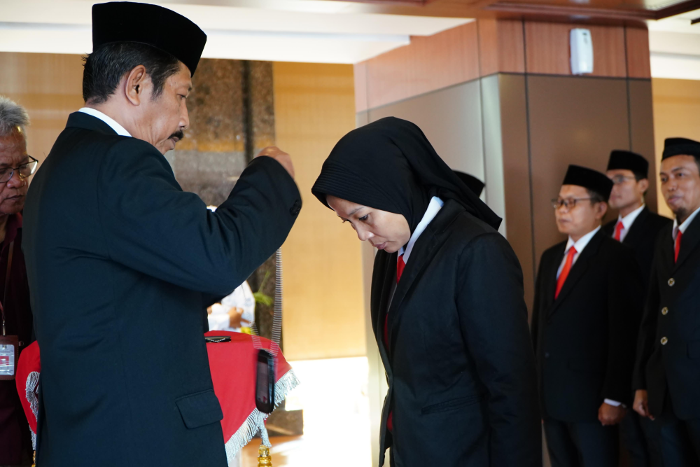 CETAK PPNS PROFESIONAL DAN BERINTEGRITAS, 66 PPNS KEMENHUB DILANTIK