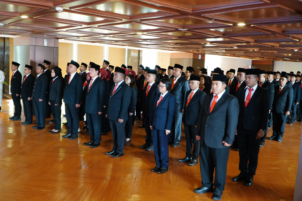 CETAK PPNS PROFESIONAL DAN BERINTEGRITAS, 66 PPNS KEMENHUB DILANTIK