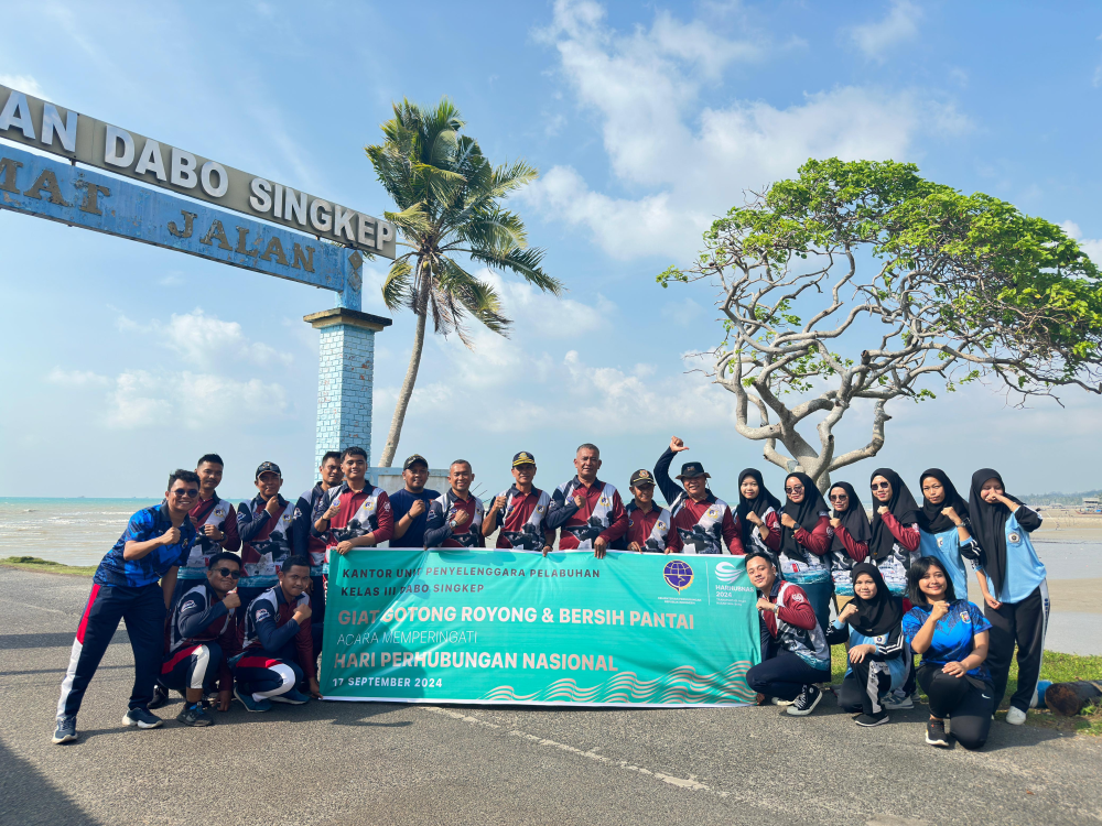 KANTOR UPP KELAS III DABO SINGKEP GELAR AKSI SOSIAL BERSIH-BERSIH PANTAI