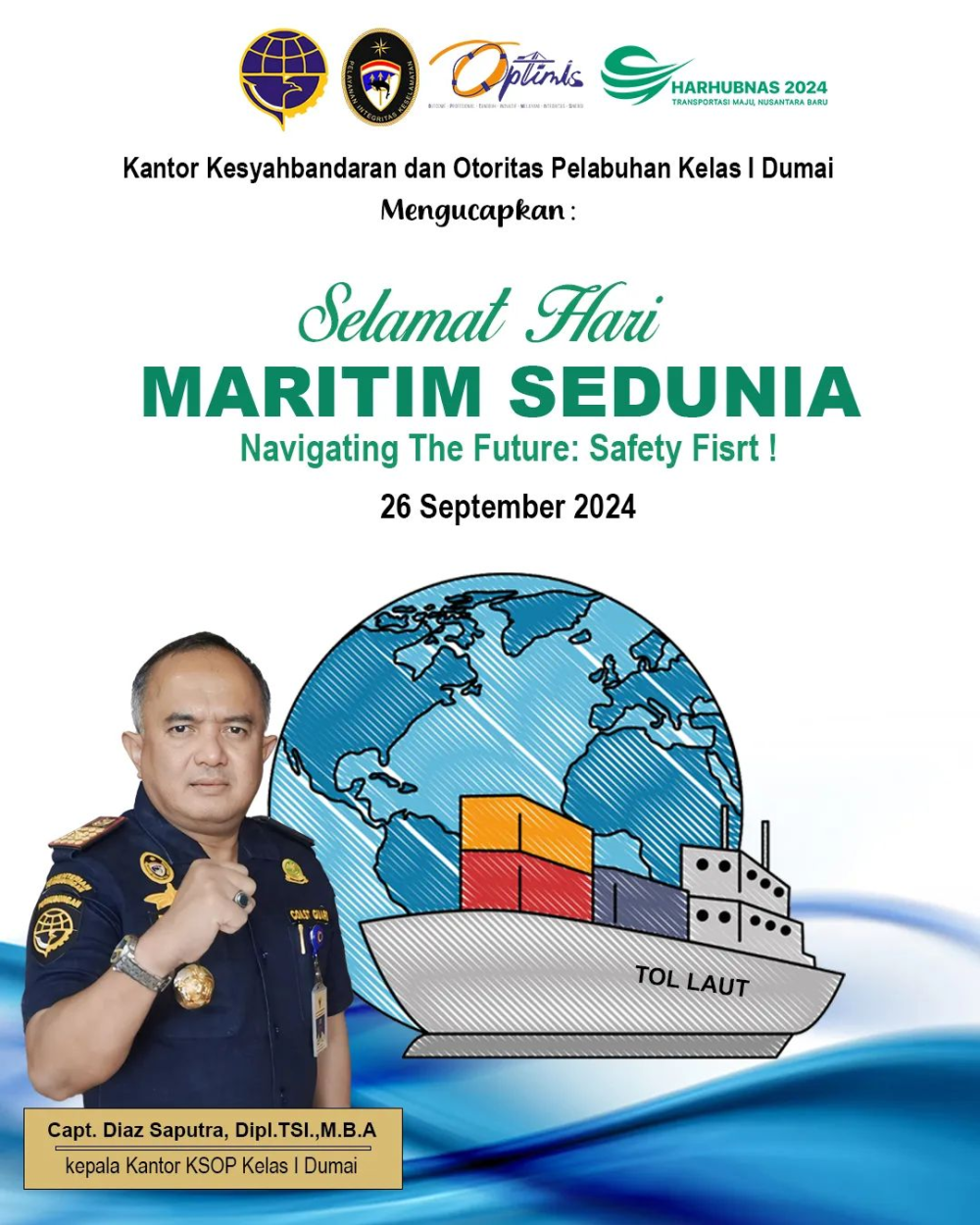 SELAMAT HARI MARITIM SEDUNIA