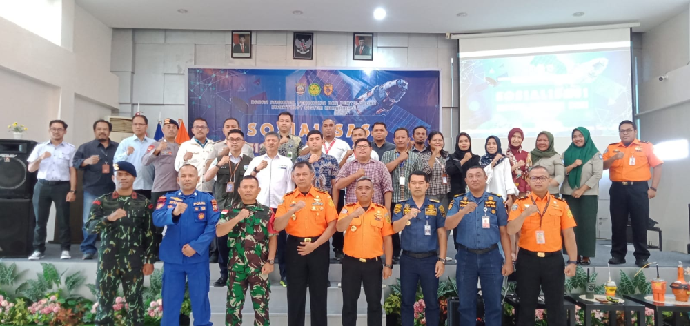 Sosialisasi Sistem Deteksi Dini yang di laksanakan oleh Kantor Basarnas Ternate