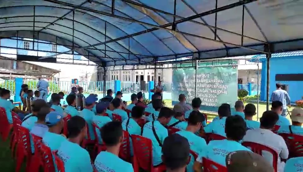 Kampanye Keselamatan Kantor UPP Kelas III Tanjung Medang