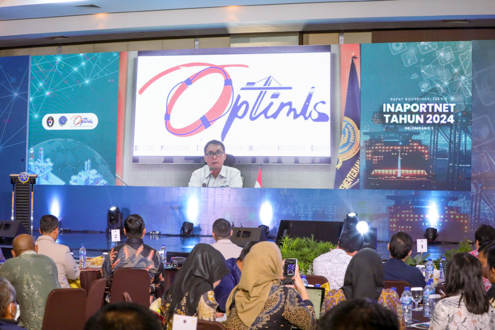 HARMONISASIKAN TRANSFORMASI DIGITAL DI PELABUHAN, KEMENHUB GELAR RAKORNIS INAPORNET