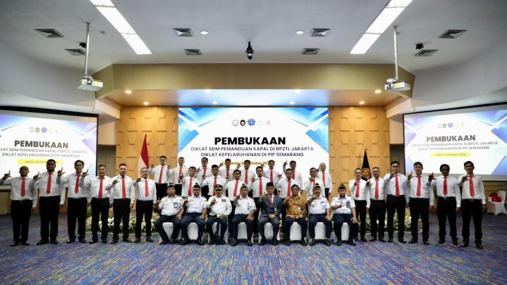 MELALUI DIKLAT PEMANDUAN KAPAL DAN KEPELABUHANAN, KEMENHUB TINGKATKAN PROFESIONALISME SDM DI SEKTOR TRANSPORTASI LAUT