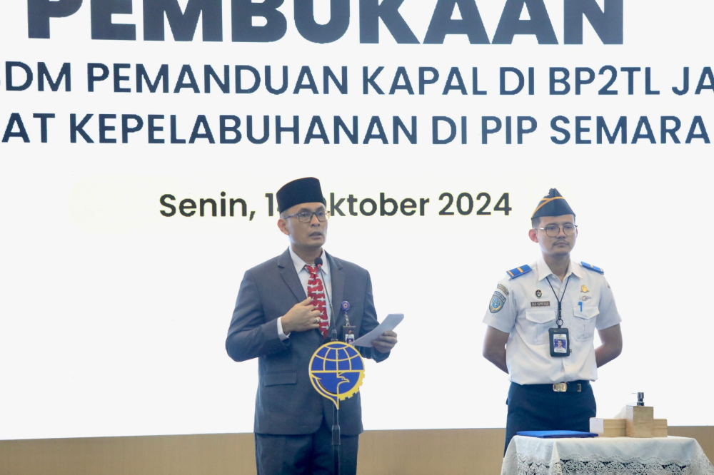 MELALUI DIKLAT PEMANDUAN KAPAL DAN KEPELABUHANAN, KEMENHUB TINGKATKAN PROFESIONALISME SDM DI SEKTOR TRANSPORTASI LAUT