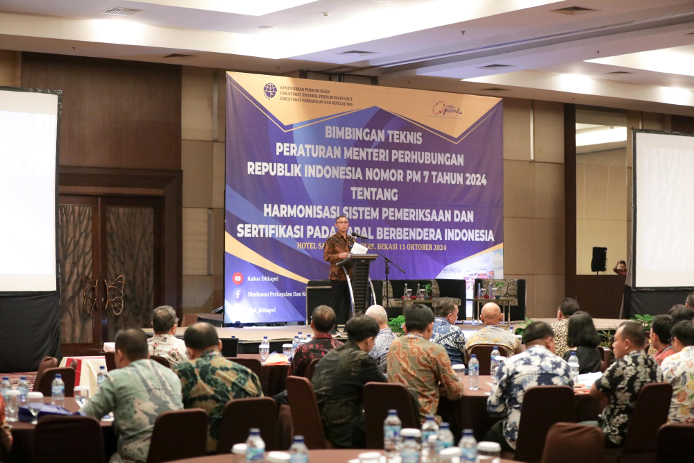 Tingkatkan Standar Keselamatan dan Efisiensi Maritim, Ditjen Hubla Gelar Bimtek Harmonisasi Sertifikasi Kapal