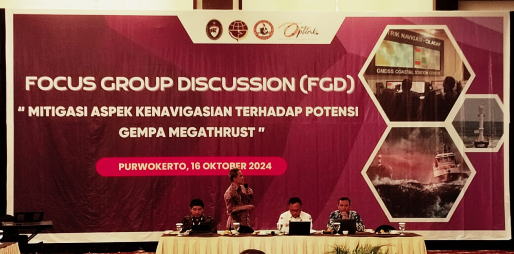 KEMENHUB SELENGGARAKAN FGD MITIGASI ASPEK KENAVIGASIAN TERHADAP POTENSI GEMPA MEGATHRUST