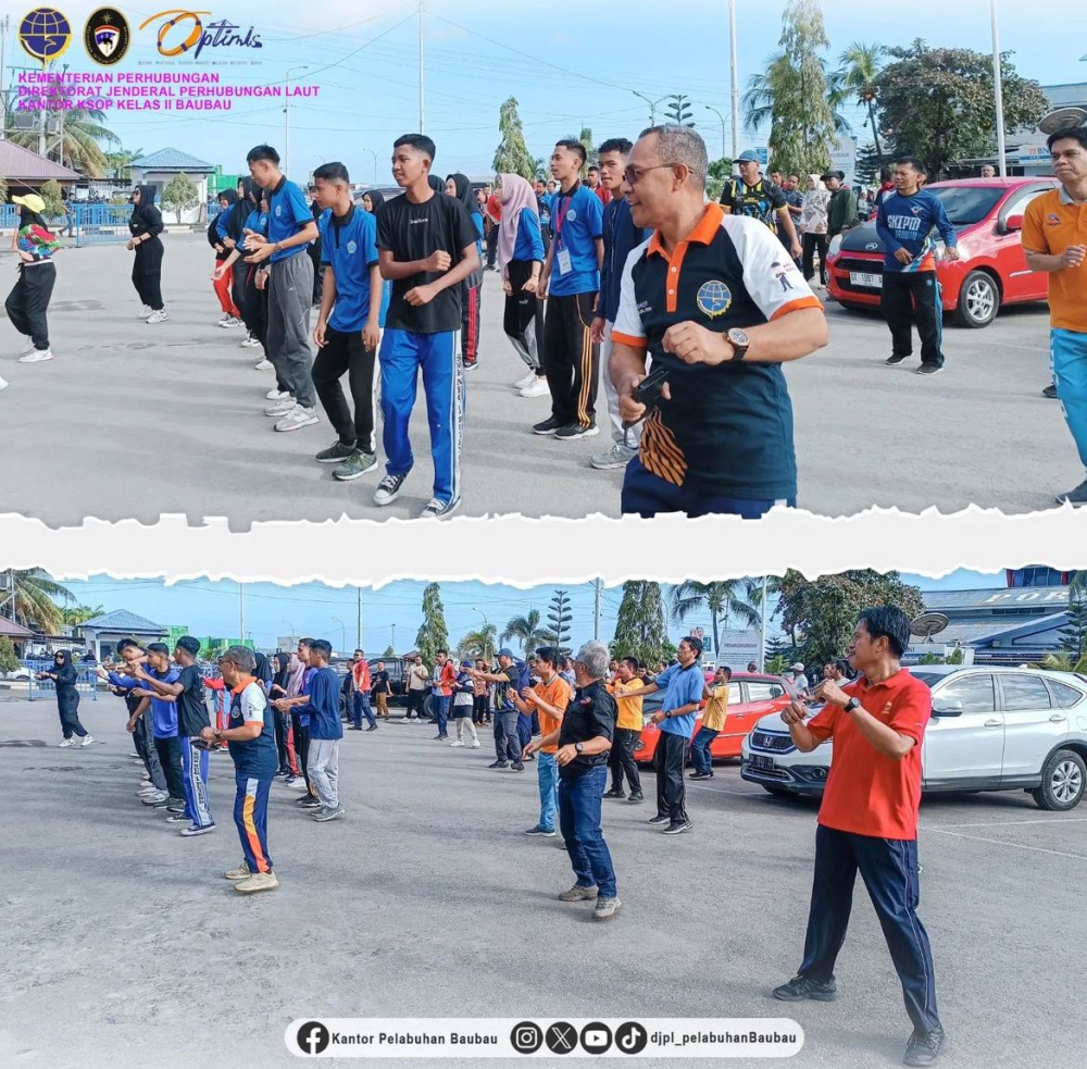 SENAM PAGI KANTOR  KSOP KELAS II BAUBAU