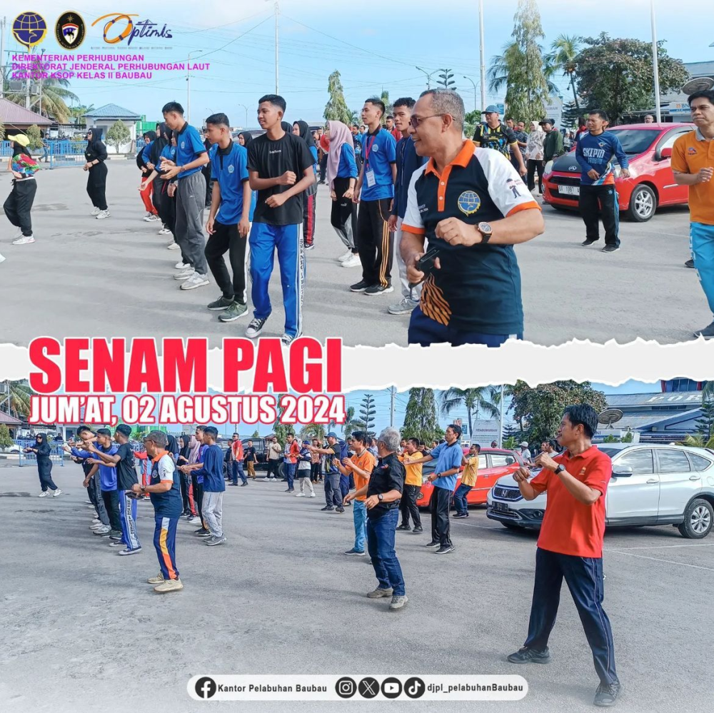 SENAM PAGI KANTOR  KSOP KELAS II BAUBAU