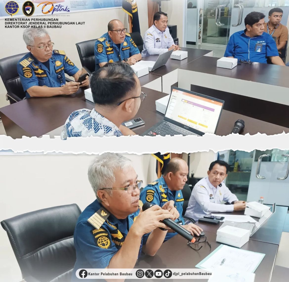 Rapat Penerapan Evaluasi Inaportnet dan E-ticketing