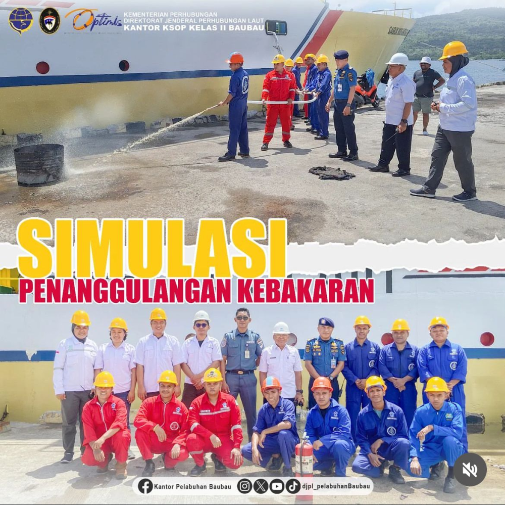 SIMULASI PENANGGULANGAN KEBAKARAN