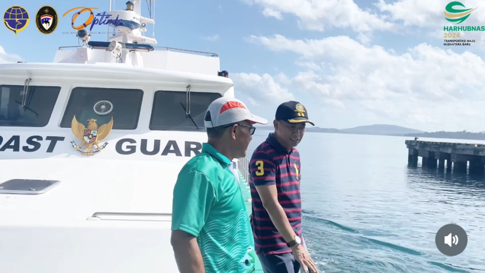 BERSIH PANTAI DALAM RANGKA HARHUBNAS 2024