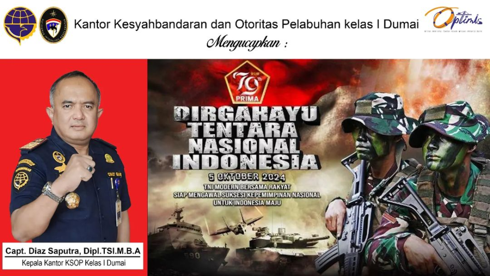 Dirgahayu ke-79 Tentara Nasional Indonesia!