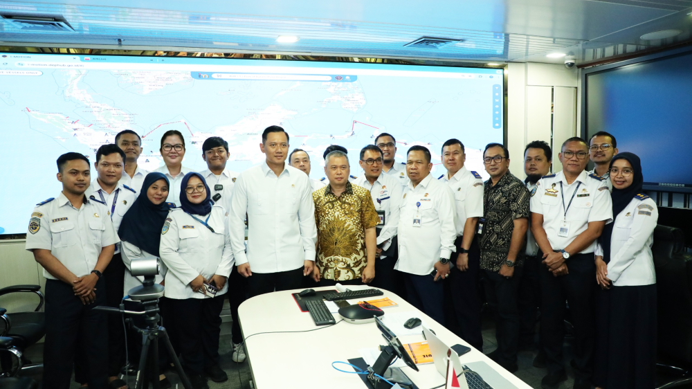 Ikuti mendampingi Kunjungan Ke Maritime Coordination Center