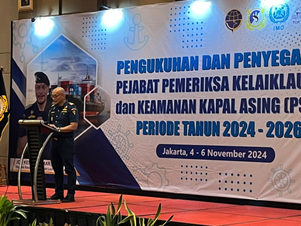 *TINGKATKAN KESELAMATAN DAN KEAMANAN KAPAL KEMENHUB MELAKSANAKAN PENGUKUHAN DAN REVALIDASI PEJABAT PEMERIKSA KELAIKLAUTAN DAN KEAMANAN KAPAL ASING (PSCO)*