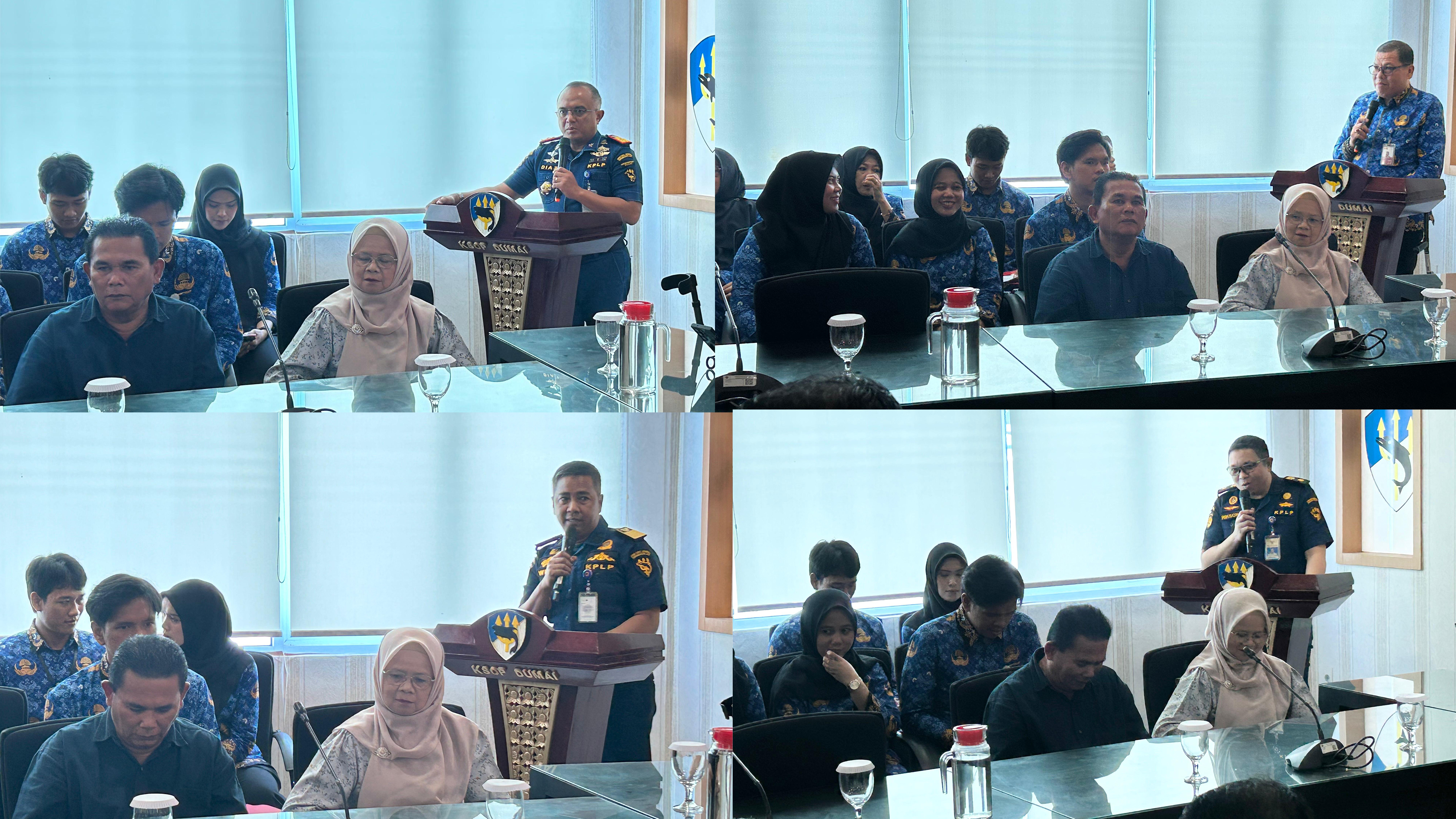 Pelepasan Purna Bakti Pegawai Negeri Sipil Kantor KSOP Kelas I Dumai
