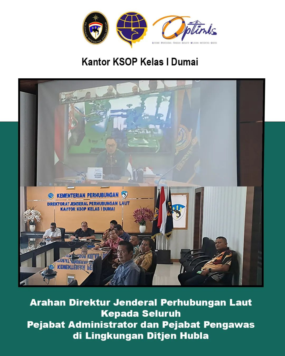 ARAHAN DIREKTUR JENDERAL PERHUBUNGAN LAUT