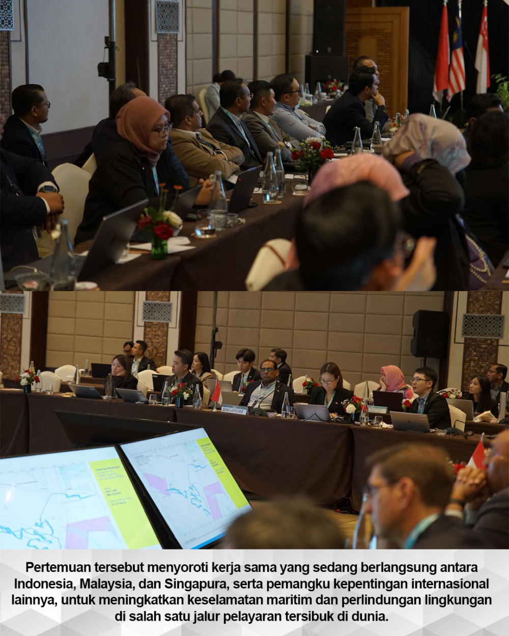 The 1st Ships Routeing and Ship Reporting System in the Straits of Malacca and Singapore Working Group Meeting in 47th Tripartite Technical Expert Group
