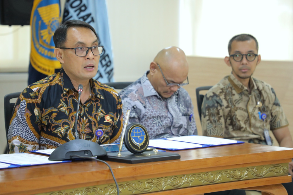 DIRJEN HUBLA RESMIKAN PEMBANGUNAN SARANA DAN PRASARANA KENAVIGASIAN MELALUI SKEMA PEMBIAYAAN SBSN