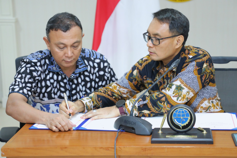 DIRJEN HUBLA RESMIKAN PEMBANGUNAN SARANA DAN PRASARANA KENAVIGASIAN MELALUI SKEMA PEMBIAYAAN SBSN
