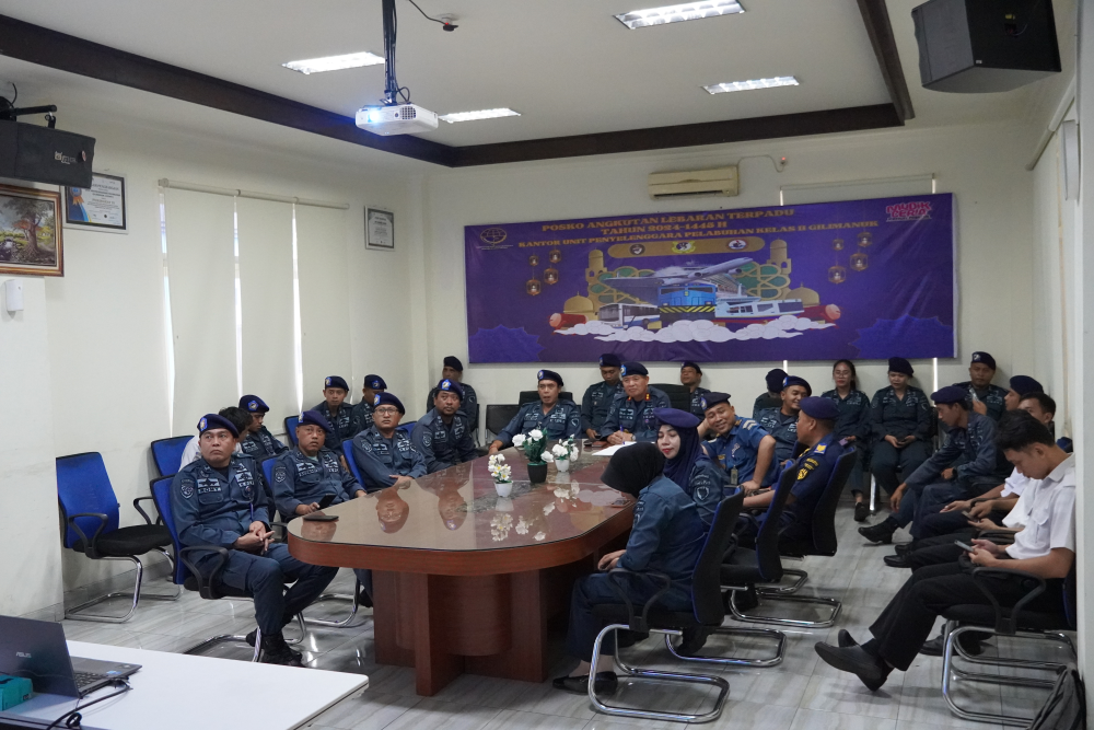 Apel penutupan posko lebaran 2024