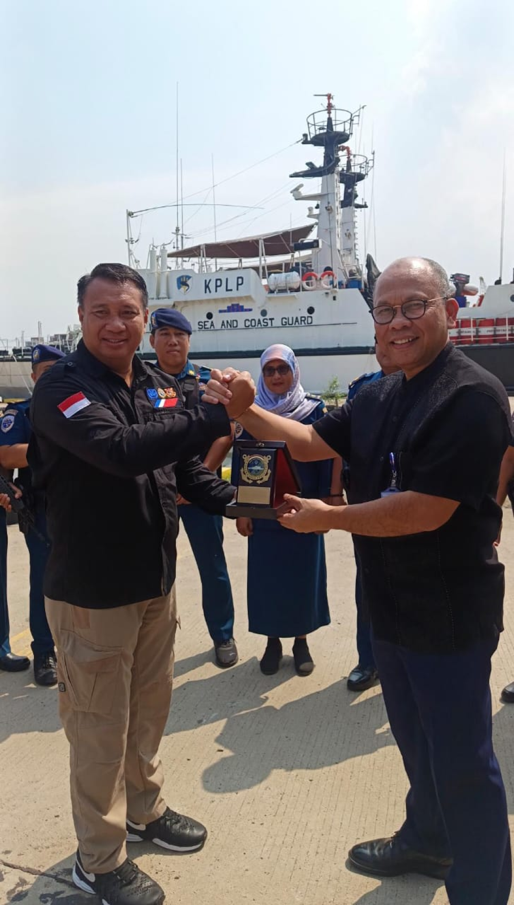 "Kerja sama Peningkatan Kemampuan SDM, KSOP Utama Makassar dengan Pangkalan Penjagaan Laut dan Pantai Kelas I Tanjung Priok"