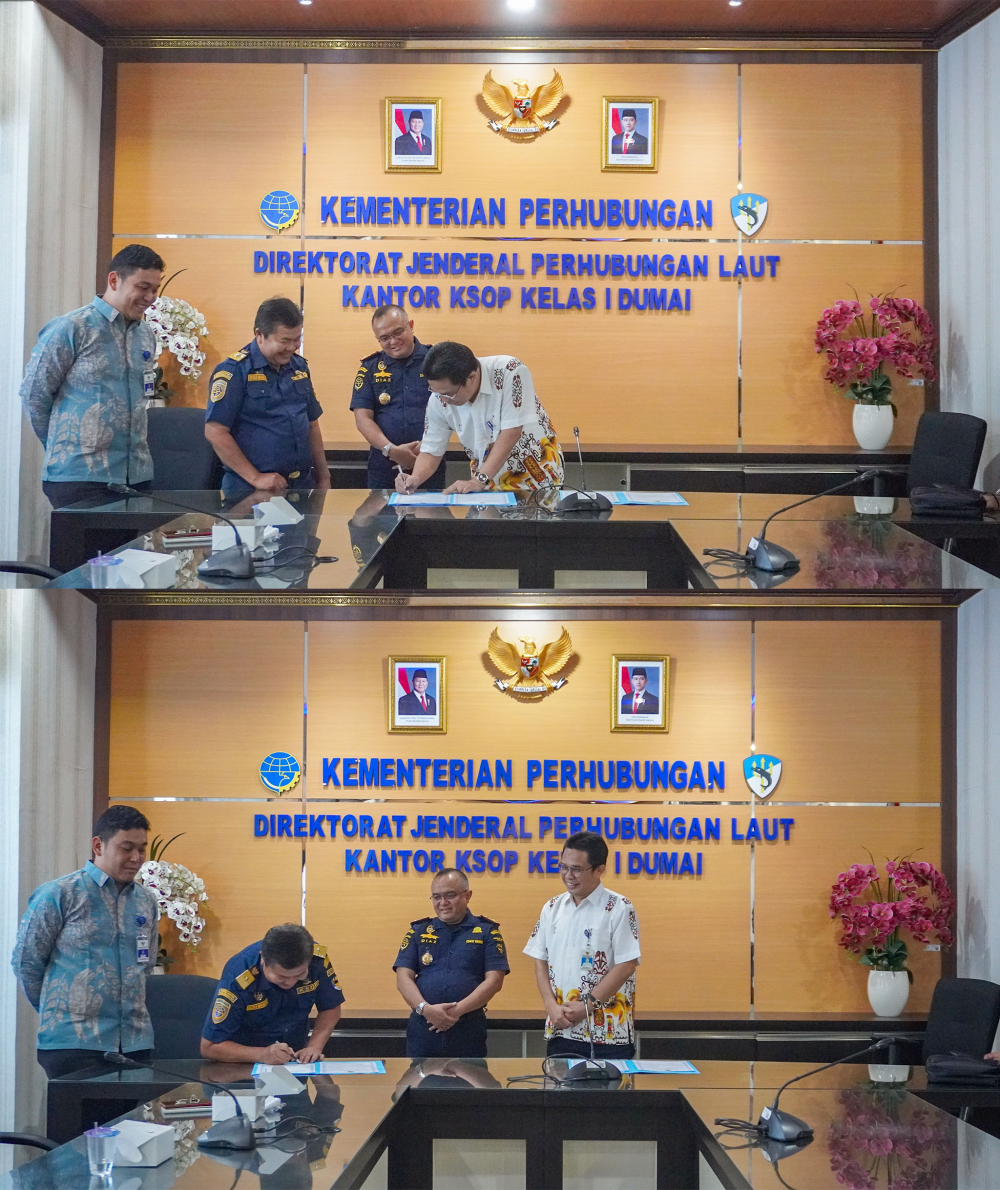 SERAH TERIMA JABATAN KABID LALA DAN KASI KESBEL KANTOR KSOP KELAS I DUMAI